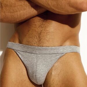 Charlie by Matthew Zink Essential Gray Men's Sport Briefs Set of 3